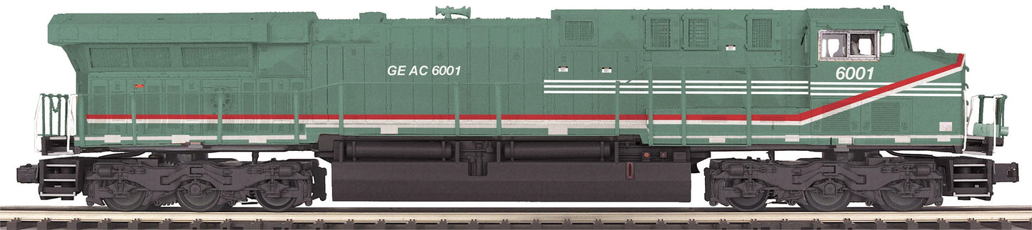In Stock MTH Premier # 20-21881-1 O Scale AC6000 Diesel Engine w/Proto-Sound 3.0 - G.E. Demonstrator Cab No. 6001