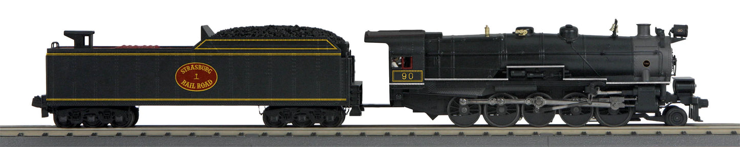 In Stock ( MTH Railking # 30-1878-1 ) Strasburg Cab # 90 2-10-0 Imperial Decapod Steam Engine (Long Haul Tender) w/Proto-Sound 3.0