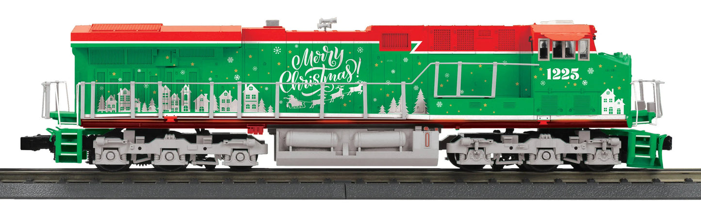 Brand New Yr. 2024 Version MTH Christmas RailKing ES44AC Imperial Diesel Engine With Proto-Sound 3.0