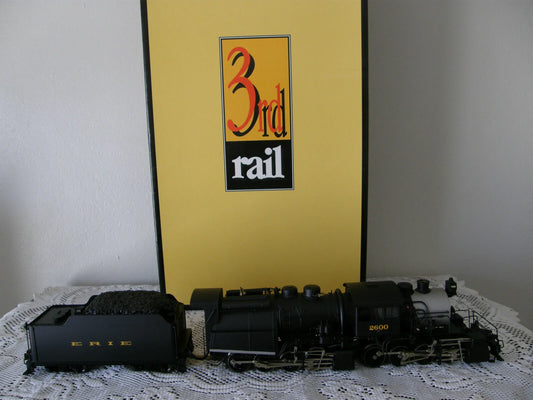 ( Sold Out ) Sunset Models Erie Camelback 0-8-8-0 Brass 3rd. Rail Cab # 2600 w/ TMCC & Railsounds ( 3-Rail )