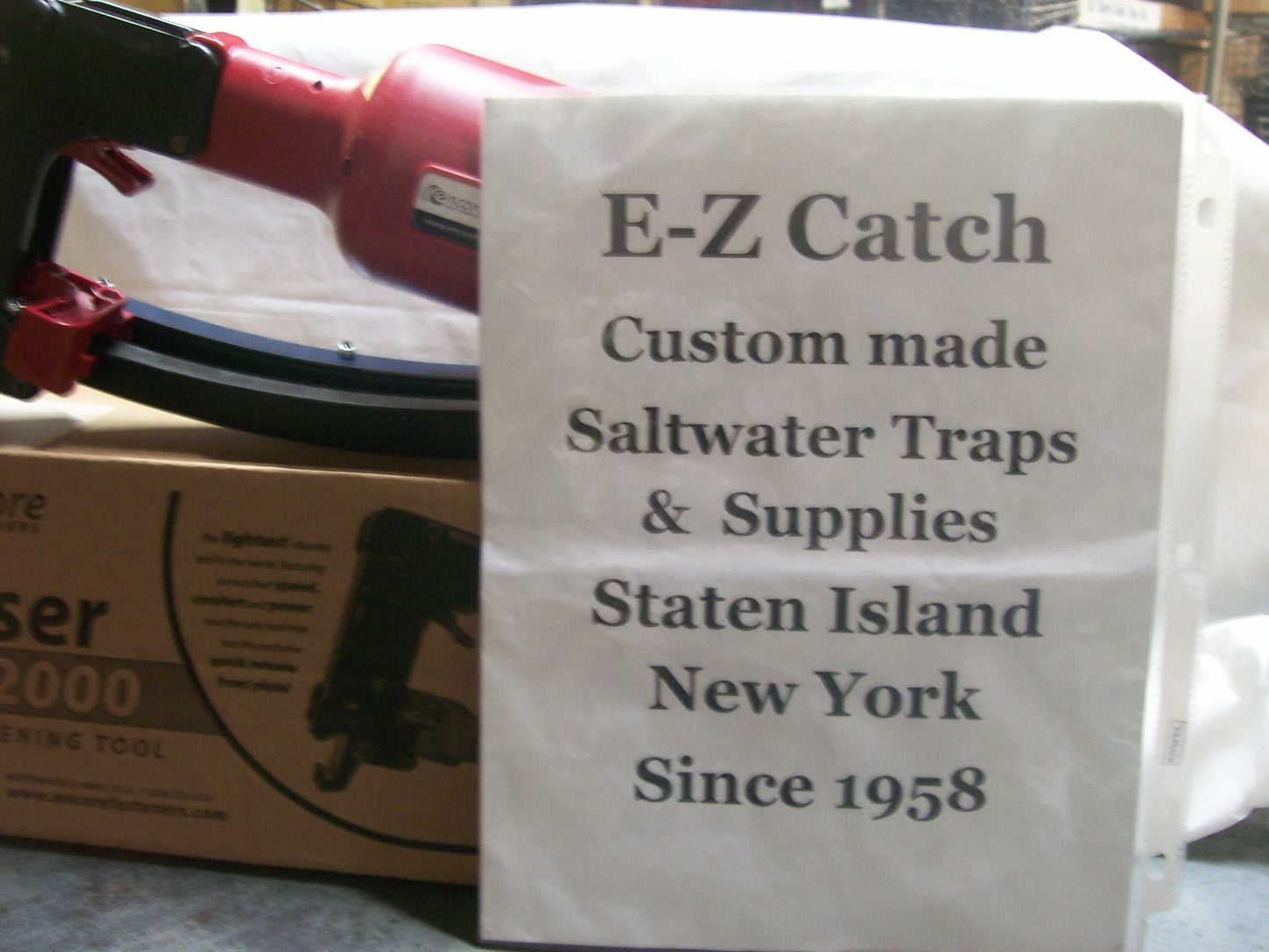 Encore Hartco Eclipser ( Red Version ) 2000-4157T Clinch Clip Tool ( use CLP3 or CLP4 Clips )