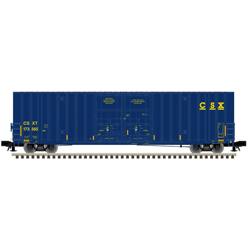 Pre Order ( ETA Late 2026 ) Atlas O # 3003088 MASTER GUNDERSON 60' HY-CUBE BOX CAR CSX **Choose from 4 Different Rd # 173565, 173569, 173572, or 173576 (BLUE/WHITE) - 3RL