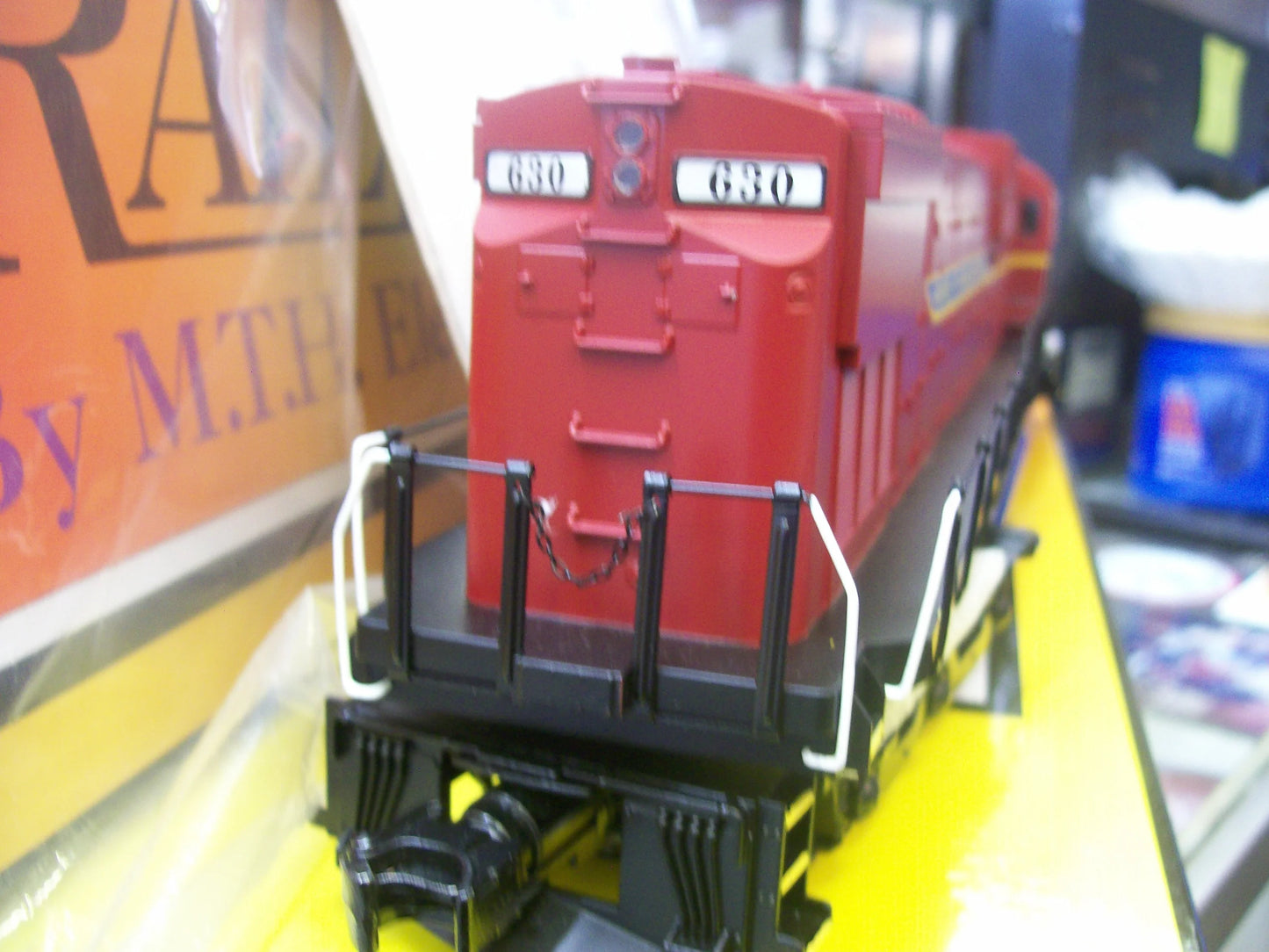 EXCLUSIVE CUSTOM RUN MTH WESTERN NEW YORK & PENNSY C-630 RAILKING ALCO DIESEL