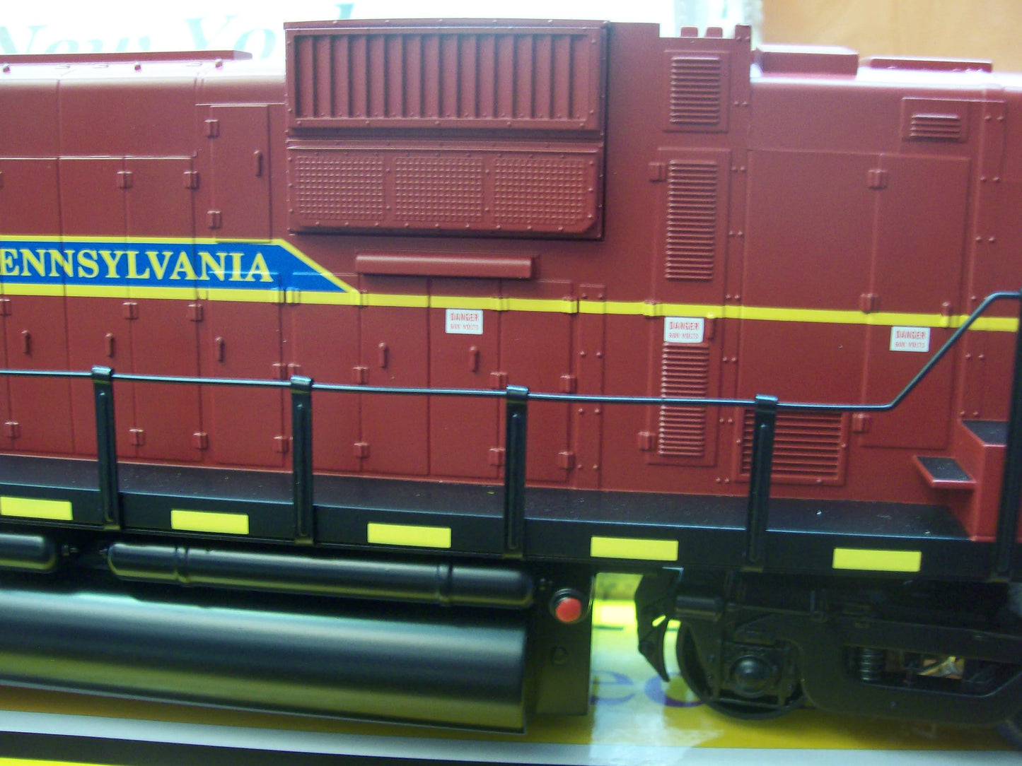 EXCLUSIVE CUSTOM RUN MTH WESTERN NEW YORK & PENNSY C-630 RAILKING ALCO DIESEL