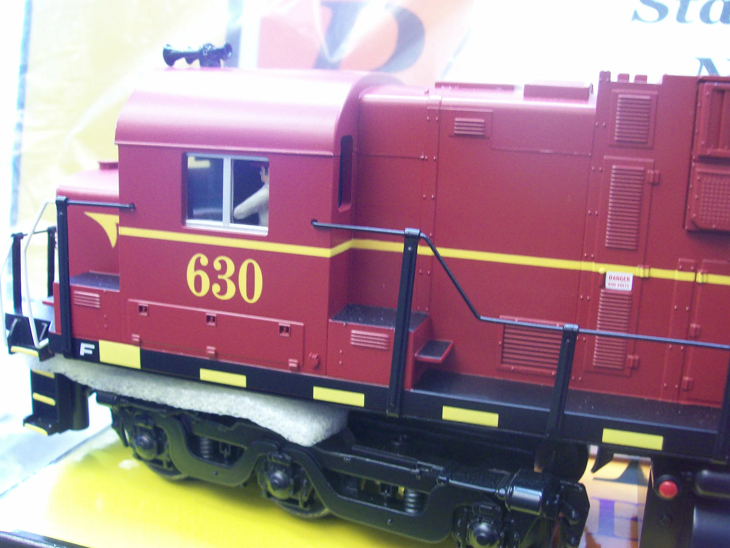 EXCLUSIVE CUSTOM RUN MTH WESTERN NEW YORK & PENNSY C-630 RAILKING ALCO DIESEL