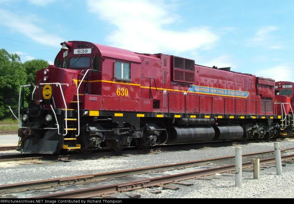 EXCLUSIVE CUSTOM RUN MTH WESTERN NEW YORK & PENNSY C-630 RAILKING ALCO DIESEL