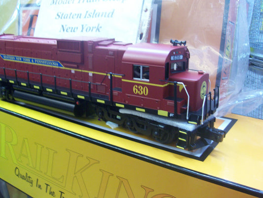 EXCLUSIVE CUSTOM RUN MTH WESTERN NEW YORK & PENNSY C-630 RAILKING ALCO DIESEL