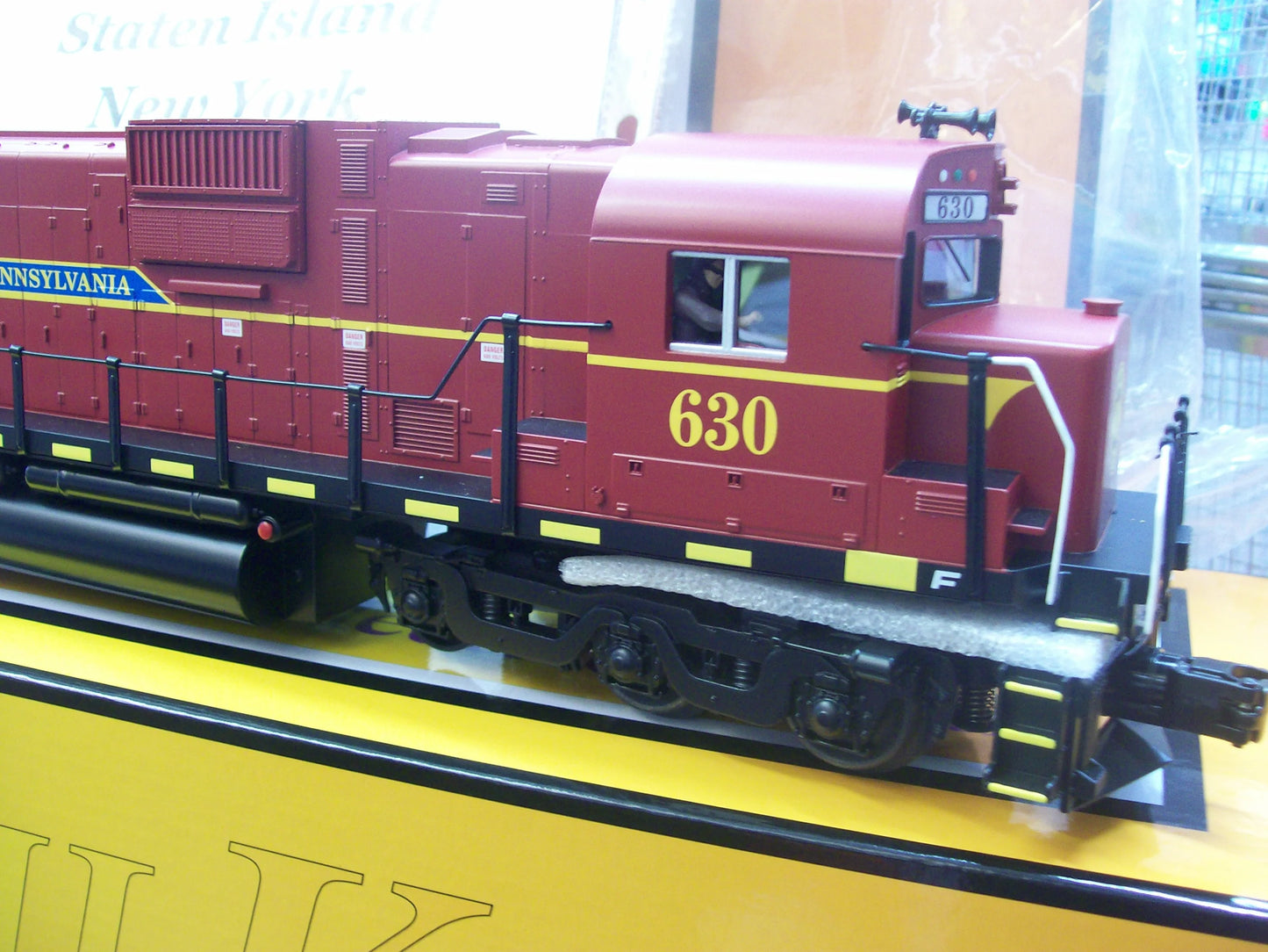 EXCLUSIVE CUSTOM RUN MTH WESTERN NEW YORK & PENNSY C-630 RAILKING ALCO DIESEL