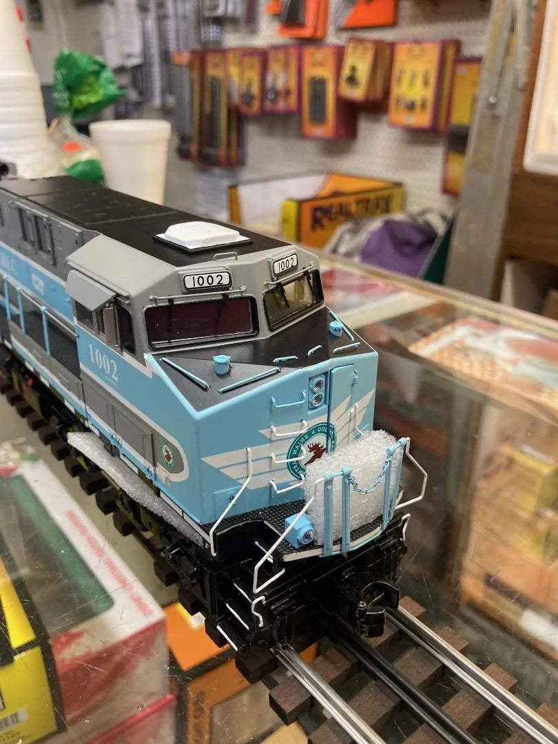 Custom MTH Premier Central Maine & Quebec AC-4400 Cab # 1002