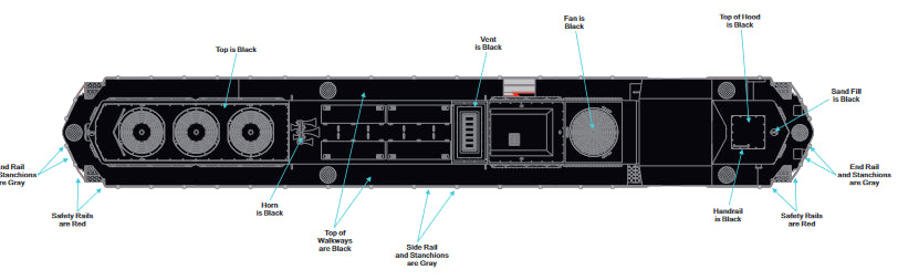 SOLD OUT E-Z Catch Custom MTH ( Reading & Northern Fast Freight ) SD-50 CAB 5020