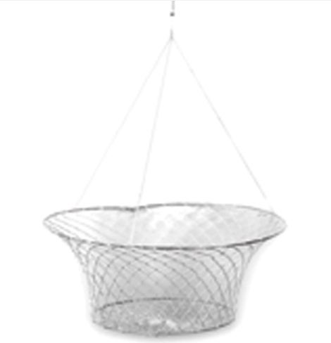 Eagle Claw ( 12 pack ) 2 Ring Cotton Round Crab Net ( sold by the dozen )