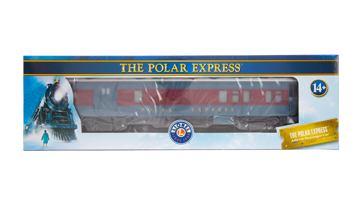 Lionel # 6-84600 ( O Gauge ) The Polar Express Combination Car! with Snow Roof.