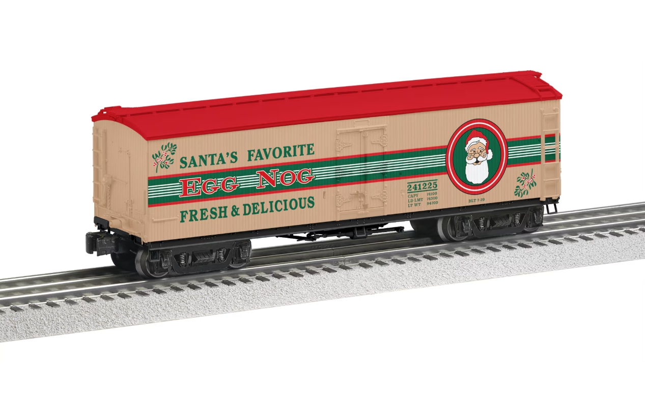 Lionel # 2426480 Christmas Eggnog Milk Car #241225
