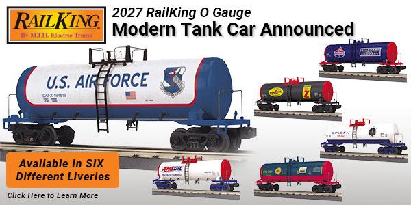 2027 MTH RailKing O Gauge Modern Tank Cars