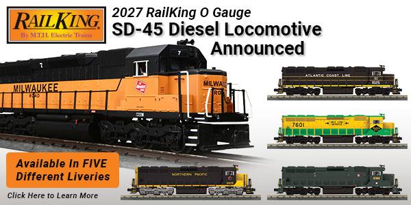 2027 MTH RailKing O Scale SD-45 Diesel Locomotives