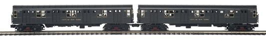 MTH Premier O Scale # 20-21939-3 Metropolitan Transportation Authority O Scale Premier R1 2-Car Subway Set Add-On (Non-Powered)