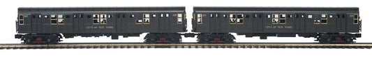 MTH Premier O Scale # 20-21940-3 Metropolitan Transportation Authority R1 2-Car Subway Set Add-On (Non-Powered)