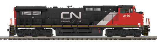 MTH Premier # 20-21973-1 Canadian National # 2160 O Scale Dash-8 Diesel Engine w/Proto-Sound 3.0 (Hi-Rail Wheels)