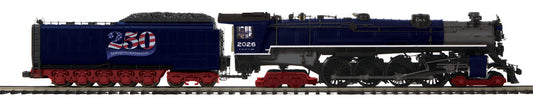 FREE SHIPPING ( ETA June 2026 ) MTH Premier O Scale # 20-30128-1 America’s 250th 4-8-4 Steam Locomotive w/Proto-Sound 3.0 (Hi-Rail Wheels)