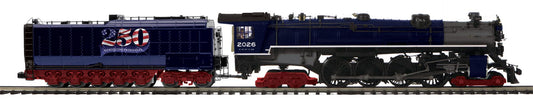 FREE SHIPPING ( ETA June 2026 ) MTH Premier O Scale # 20-30129-1 America’s 250th 4-8-4 Steam Locomotive w/Proto-Sound 3.0 (Hi-Rail Wheels)