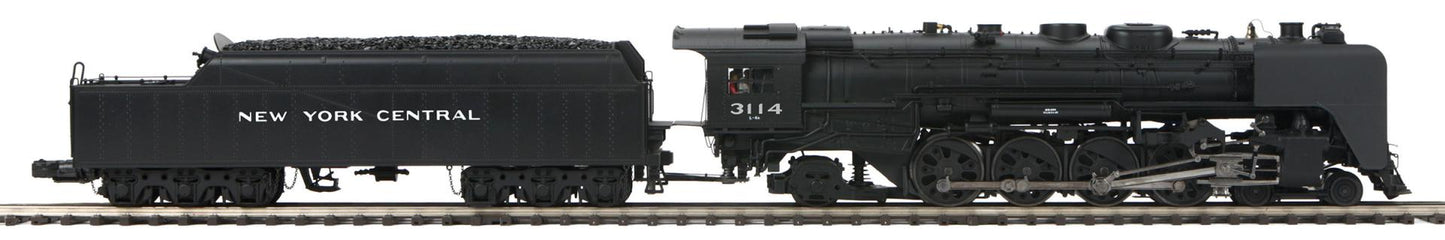 *Pre Order* ( ETA September 2026 ) MTH O Scale Premier # 20-30141-1 New York Central 4-8-2 L-4a Mohawk Steam Engine Cab # 3114 w/Proto-Sound 3.0 (Hi-Rail Wheels)