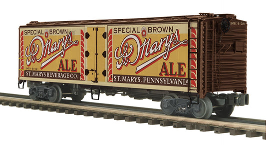 * Pre Order * ETA October 2026 MTH O Scale Premier # 20-94838 St Mary's Ale 40’ Steel Sided Reefer Car