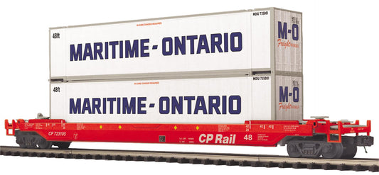 MTH Premier # 20-95784 CP Rail O Scale Husky Stack Car