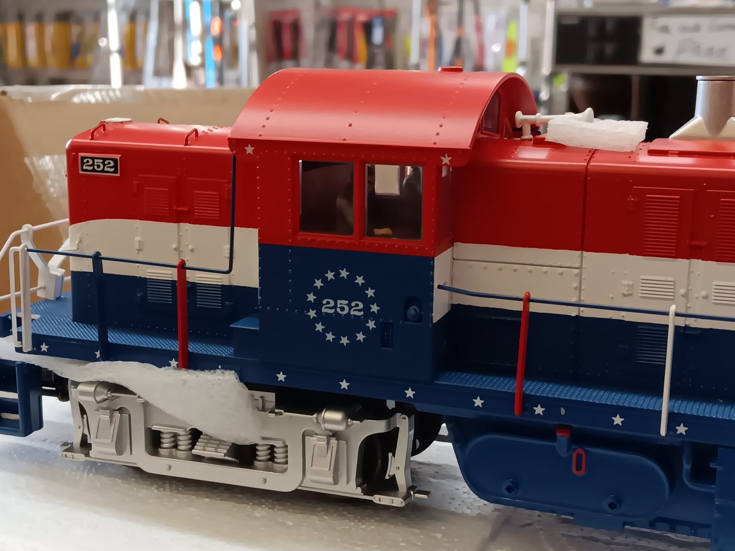 In Stock E-Z Catch Custom MTH NYS & W Bicentennial 252  Railking Scale RS-1 Locomotive ( Limited Run )