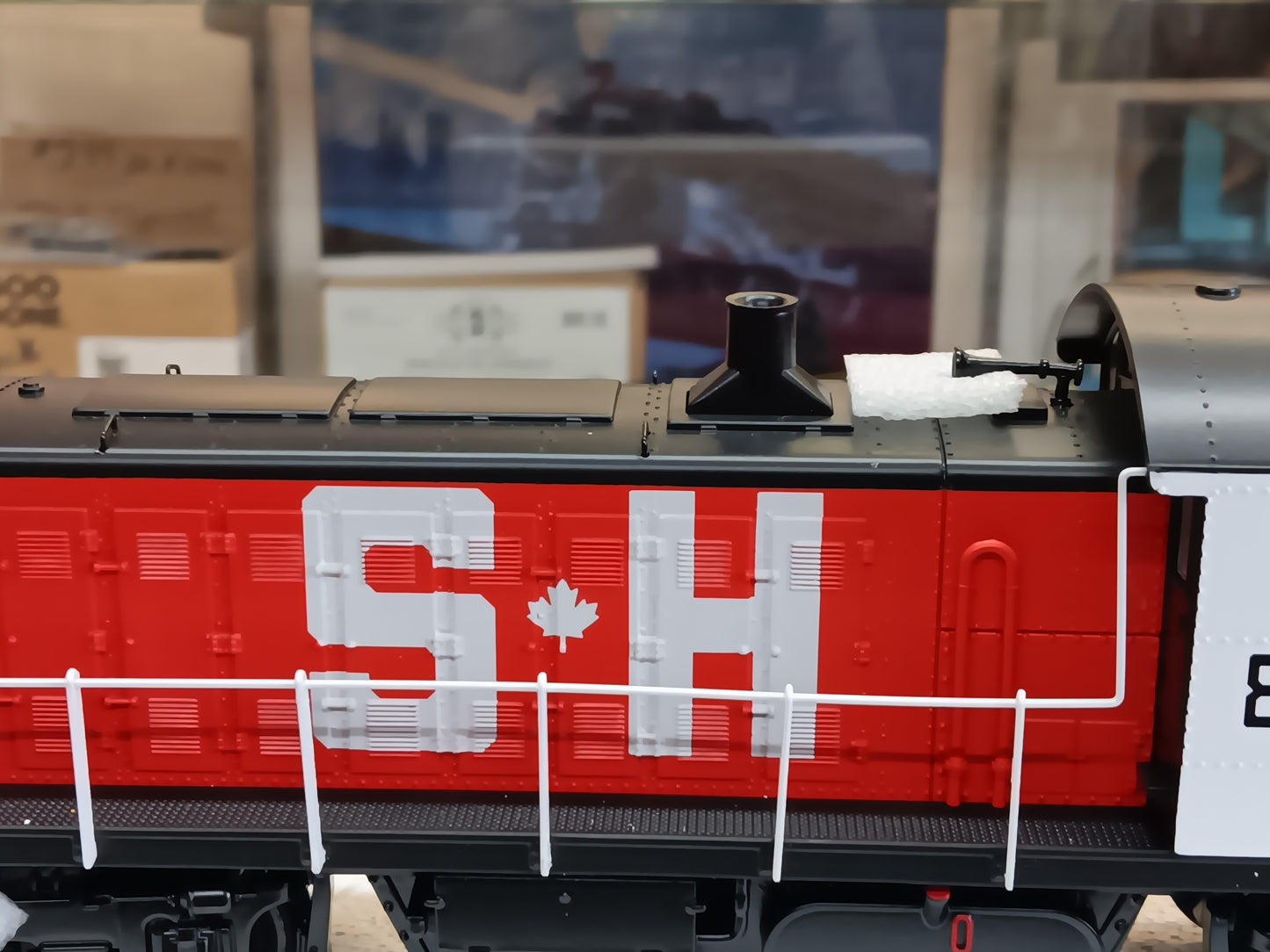 In Stock  E-Z Catch Exclusive Custom ( Canadian ) RS-1 Salem and Hillsborough Railroad