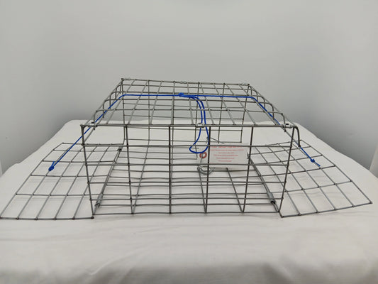 E-Z Catch ( 5 PACK ) G-400 Series Two Door ( Galvanized Edition ) Weekender Two Door Crab Traps