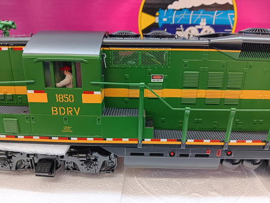 ( Now In Stock ) Belvidere & Delaware E-Z Catch MTH Premier Custom GP-9 # 20-22023-1 ( Cab # 1850 )
