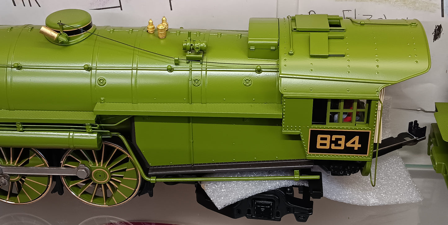 MTH Premier O Scale # 20-3924-1 Jersey Central 4-6-2 P47 Baldwin Pacific Steam Engine w/Proto-Sound 3.0