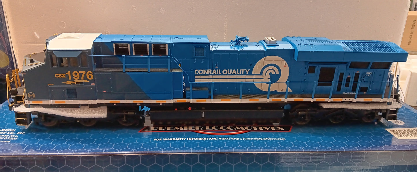Now in Stock ** FREE SHIPPING ** Atlas O # 30138418 3RL PREMIER ES44 CSX [CONRAIL HERITAGE] #1976