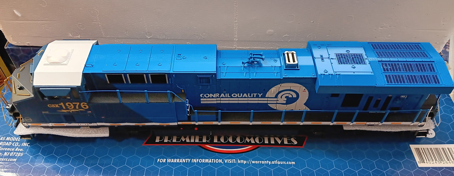 Now in Stock ** FREE SHIPPING ** Atlas O # 30138418 3RL PREMIER ES44 CSX [CONRAIL HERITAGE] #1976