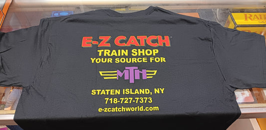 E-Z Catch Train Shop T-Shirts (Choose your size)