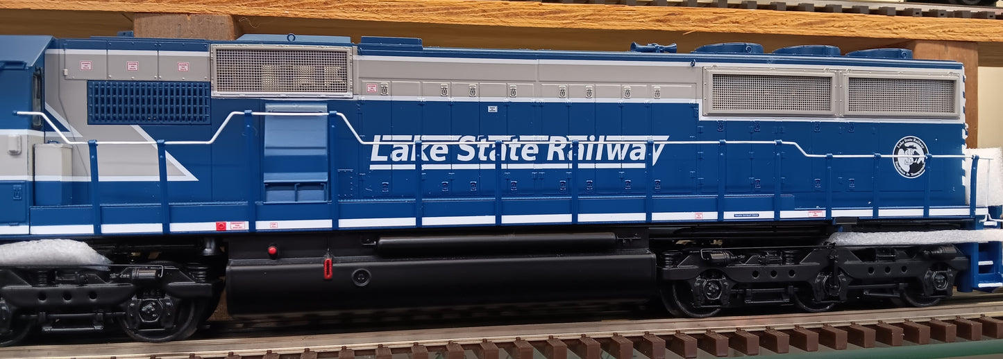E-Z Catch Custom MTH Premier # 20-21921-1 Lake State Railway O Scale SD50 Diesel Engine Cab # 6352 w/Proto-Sound 3.0 (Hi-Rail Wheels)