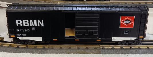In Stock ( E-Z Catch Exclusive ) MTH PREMIER # 20-92437D RBM&N 50' PS-1 Box Car # 82195