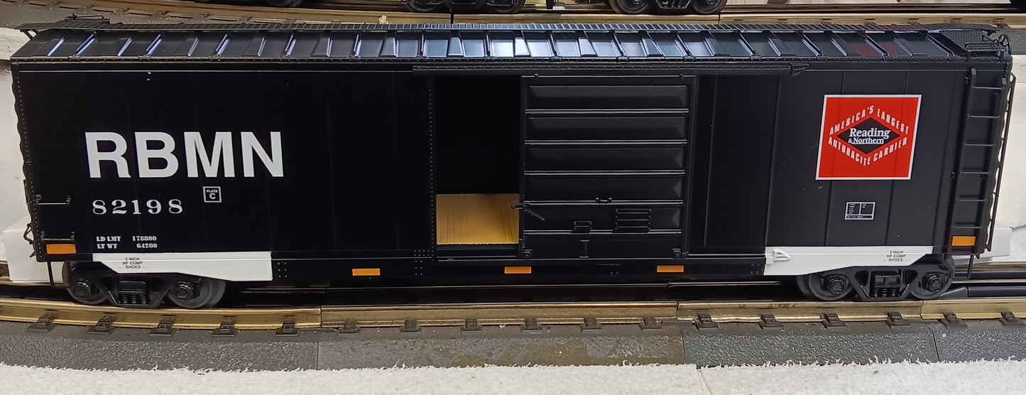 In Stock ( E-Z Catch Exclusive ) MTH 6-CAR PREMIER RBM&N 50' PS-1 Box Car Set