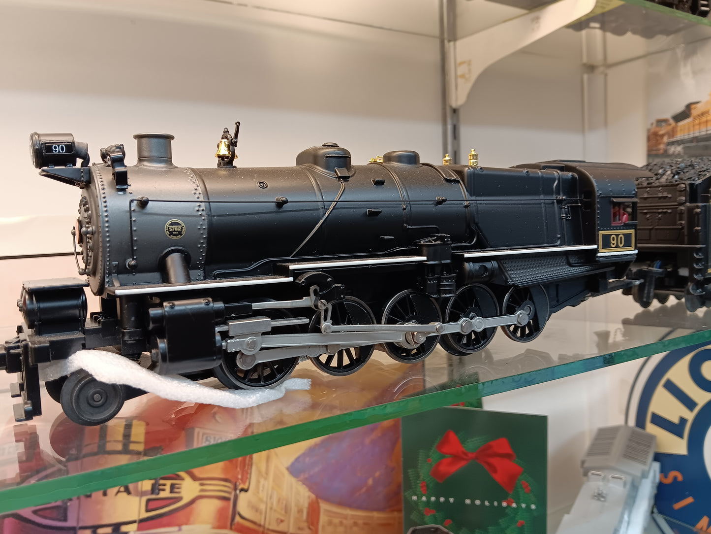 In Stock ( MTH Railking # 30-1878-1 ) Strasburg  Cab # 90 2-10-0 Imperial Decapod Steam Engine (Long Haul Tender) w/Proto-Sound 3.0