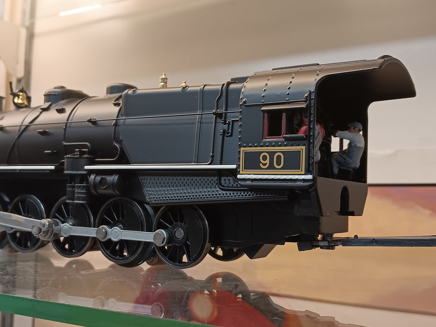 In Stock ( MTH Railking # 30-1878-1 ) Strasburg  Cab # 90 2-10-0 Imperial Decapod Steam Engine (Long Haul Tender) w/Proto-Sound 3.0