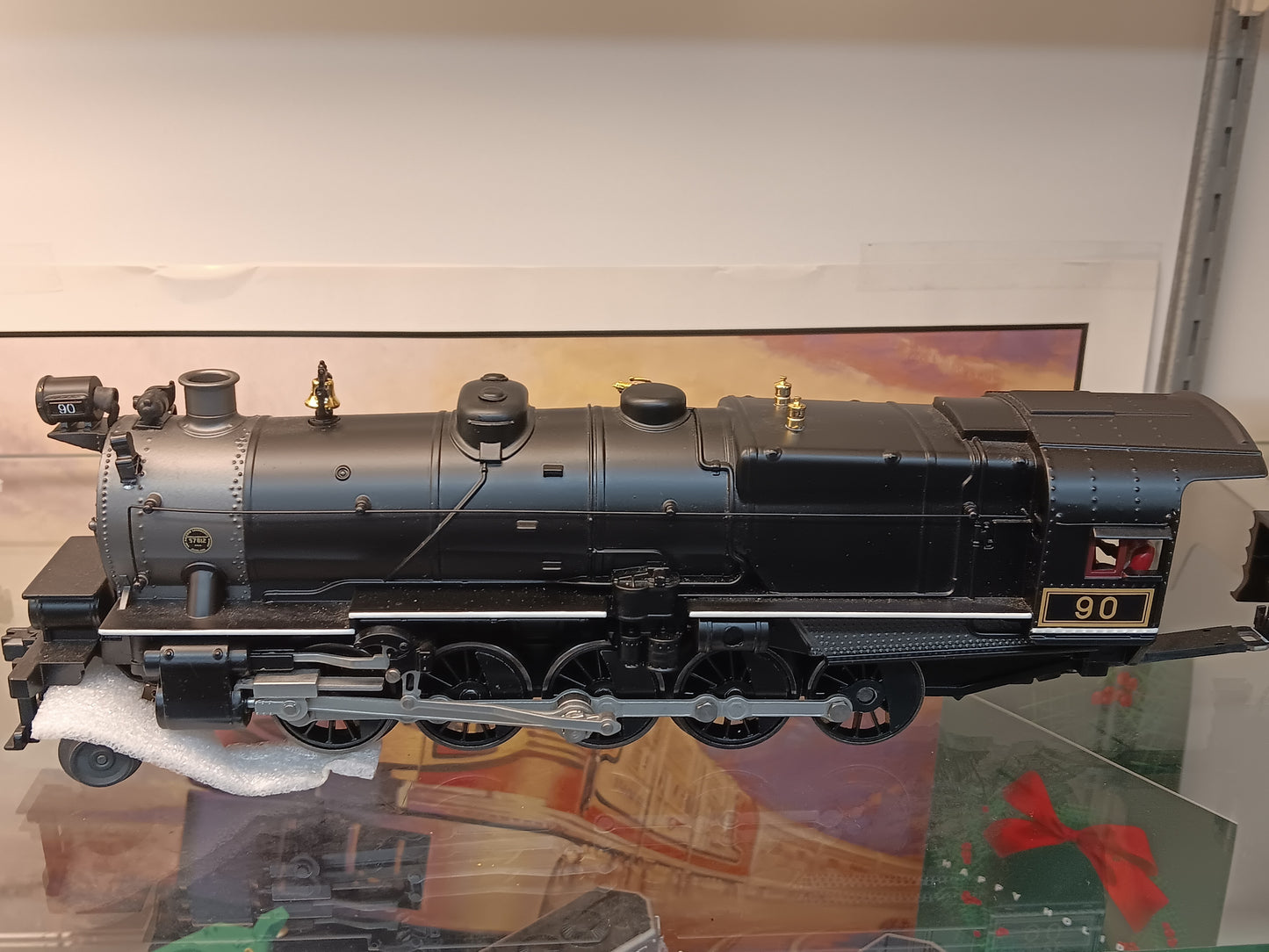 In Stock ( MTH Railking # 30-1878-1 ) Strasburg  Cab # 90 2-10-0 Imperial Decapod Steam Engine (Long Haul Tender) w/Proto-Sound 3.0