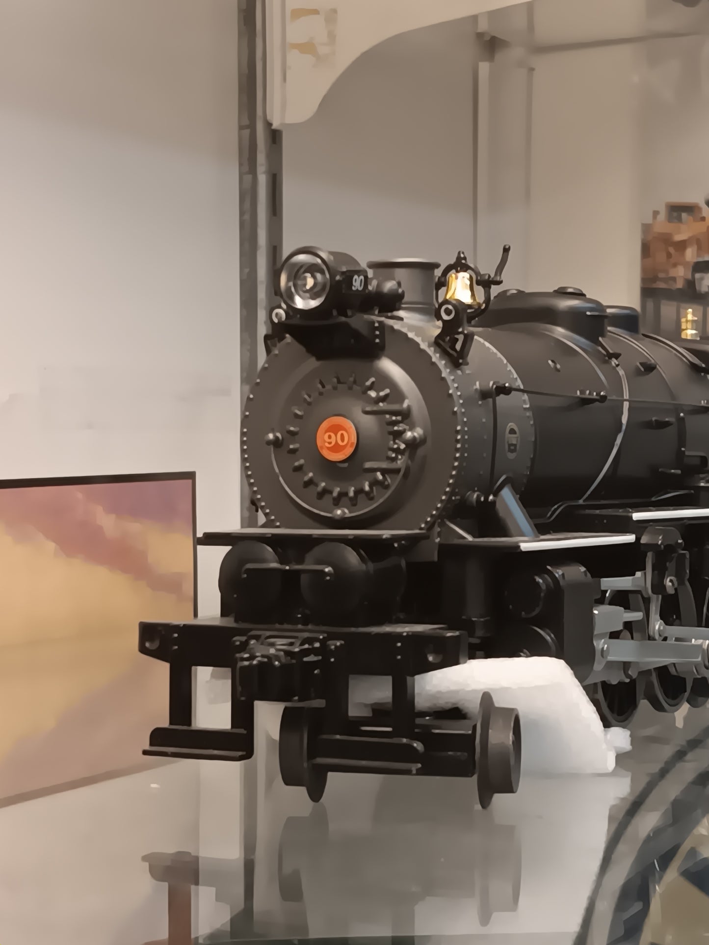In Stock ( MTH Railking # 30-1878-1 ) Strasburg  Cab # 90 2-10-0 Imperial Decapod Steam Engine (Long Haul Tender) w/Proto-Sound 3.0