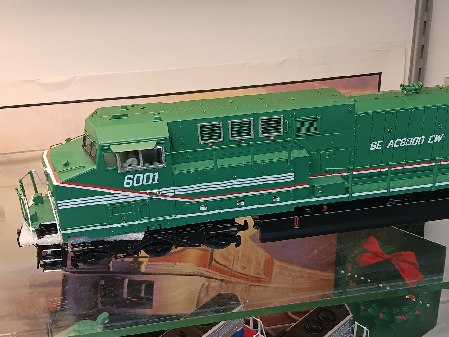 In Stock MTH Premier # 20-21881-1 O Scale AC6000 Diesel Engine w/Proto-Sound 3.0 - G.E. Demonstrator  Cab No. 6001