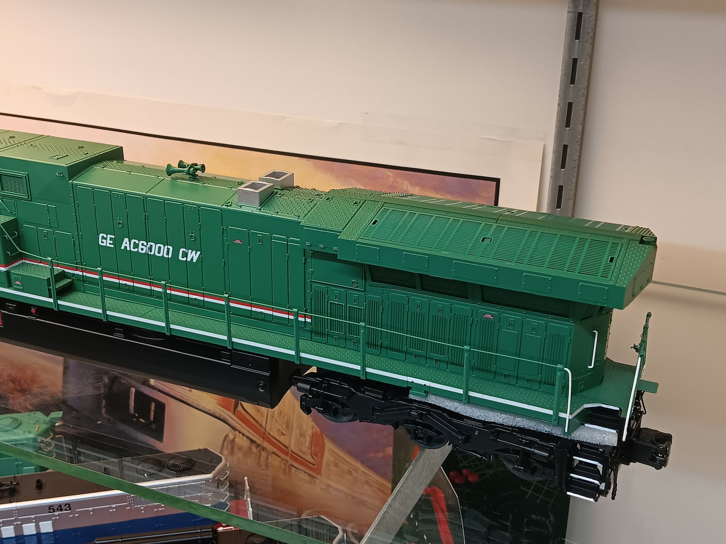 In Stock MTH Premier # 20-21881-1 O Scale AC6000 Diesel Engine w/Proto-Sound 3.0 - G.E. Demonstrator  Cab No. 6001