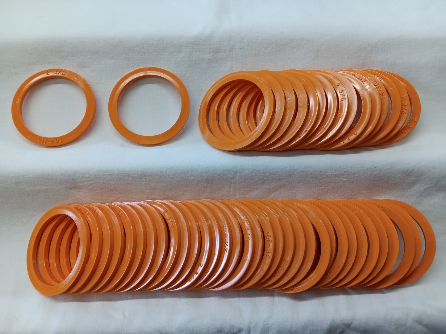 Crab Pot / Crab Trap Cull Rings 50 Count (USA Made) Choose from sizes 2 5/16", 2 3/8", or 2 1/2"