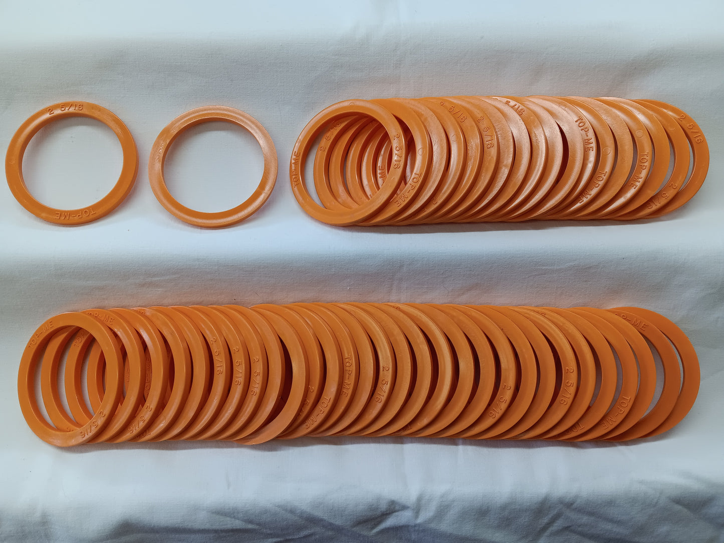 Crab Pot / Crab Trap Cull Rings 50 Count (USA Made) Choose from sizes 2 5/16", 2 3/8", or 2 1/2"