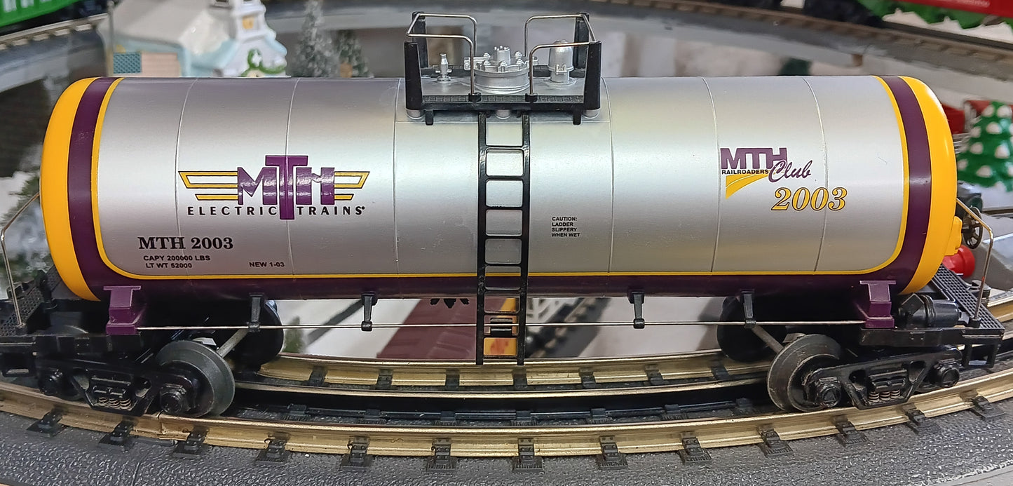MTH RailKing # 30-7380 O Gauge MTHRRC 2003 Modern Tank Car