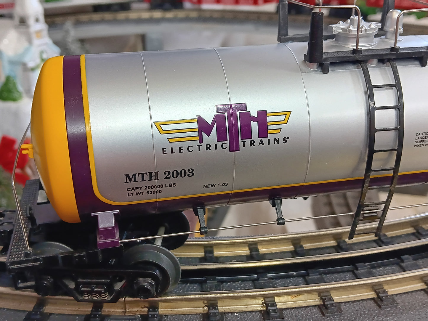 MTH RailKing # 30-7380 O Gauge MTHRRC 2003 Modern Tank Car