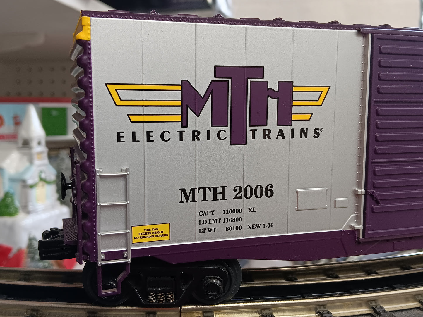 MTH RailKing # 30-74347 O Gauge MTHRRC 2006 40' High Cube Box Car