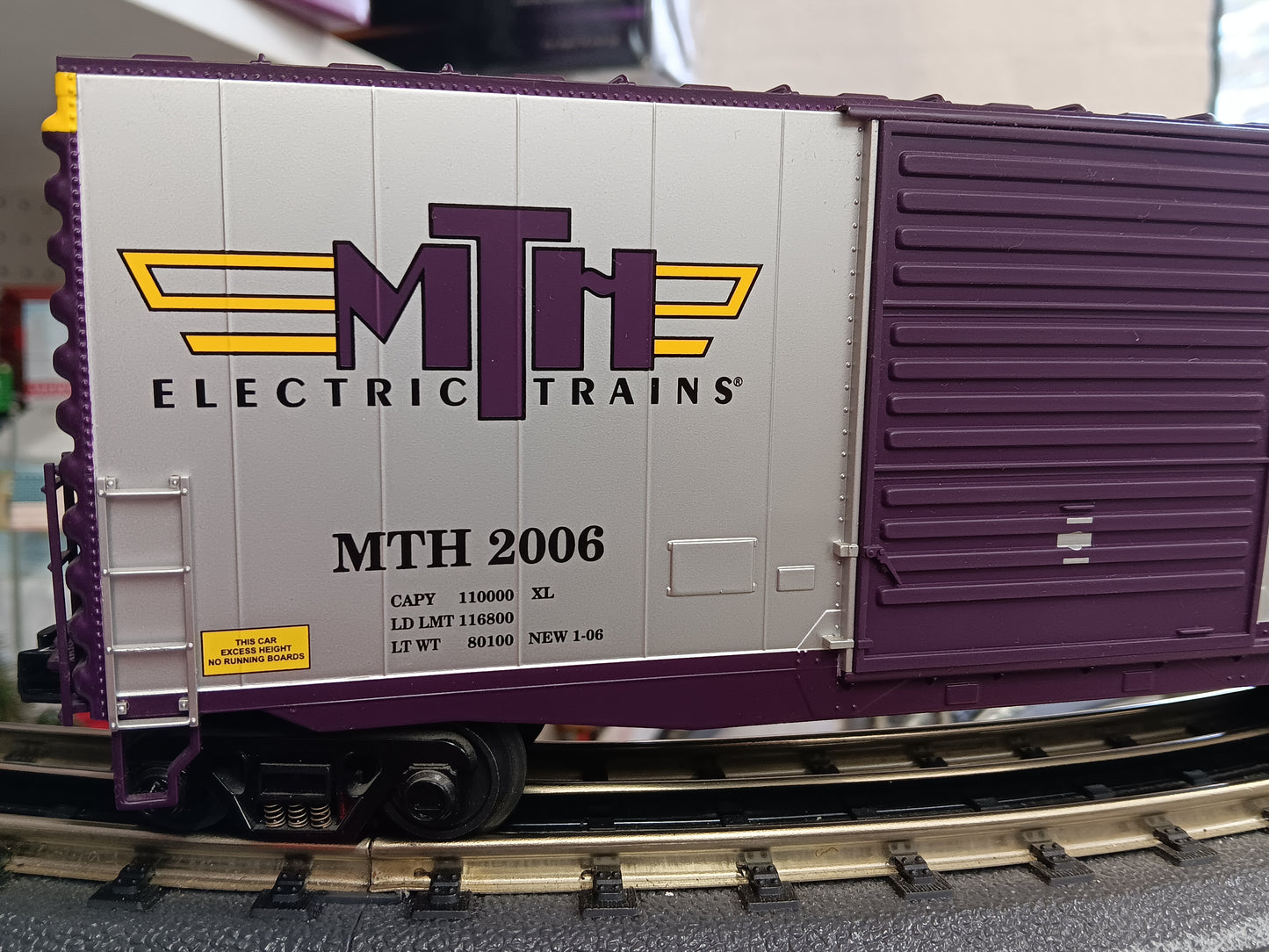 MTH RailKing # 30-74347 O Gauge MTHRRC 2006 40' High Cube Box Car